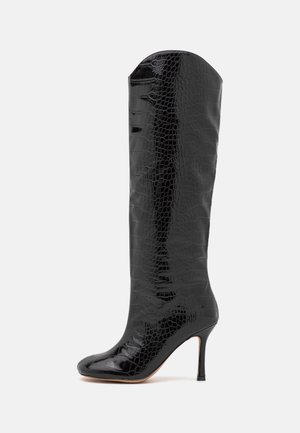 Bottes à talons hauts - black