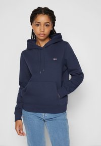 Tommy Jeans REGULAR HOODIE - Jersey con capucha - blue