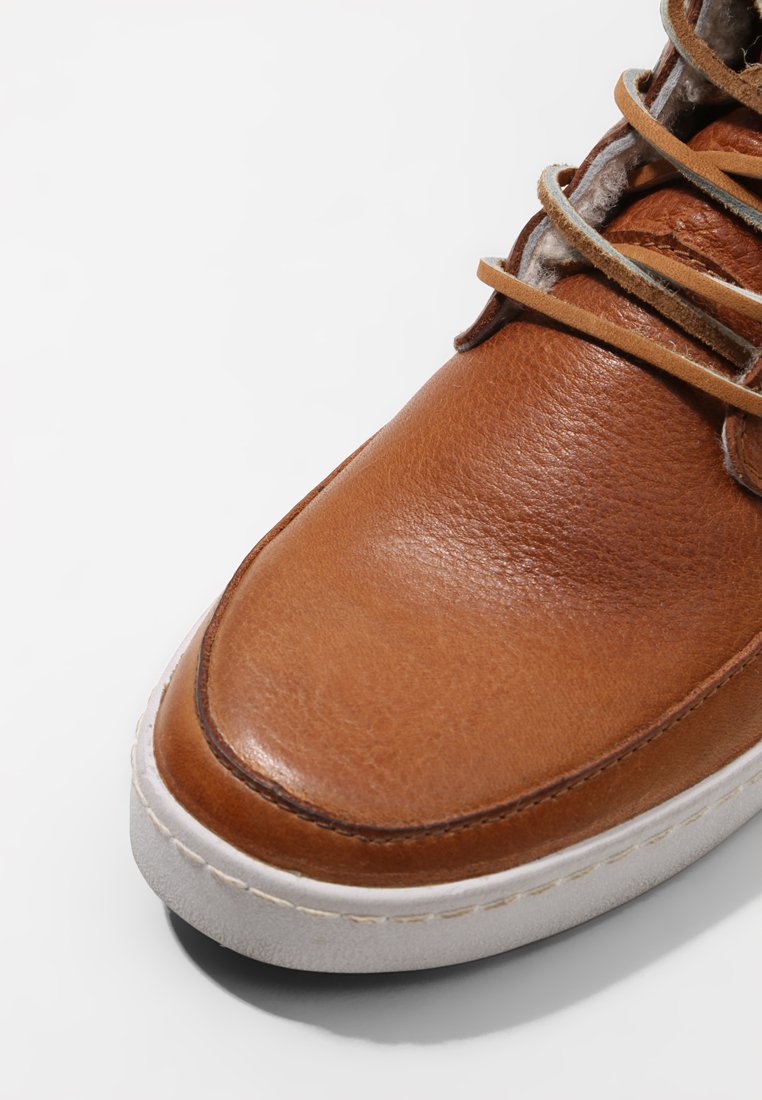 Damen Ankle Boots | Blackstone Schnürstiefelette cuoio/camel - IW55261 Damen Ankle Boots | Blackstone Schnürstiefelette cuoio/camel - IW55261
