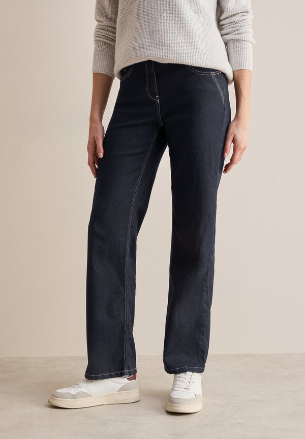 RINSED WASH - Jeans Straight Leg - blau