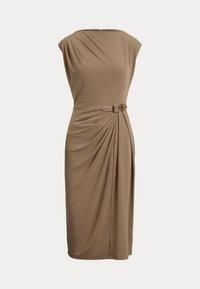 BRENIEL - Shift dress - taupe brown