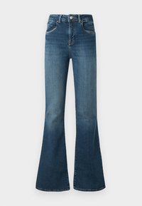 JONNA HIGH RISE FLARE - Flared jeans - dark blue denim