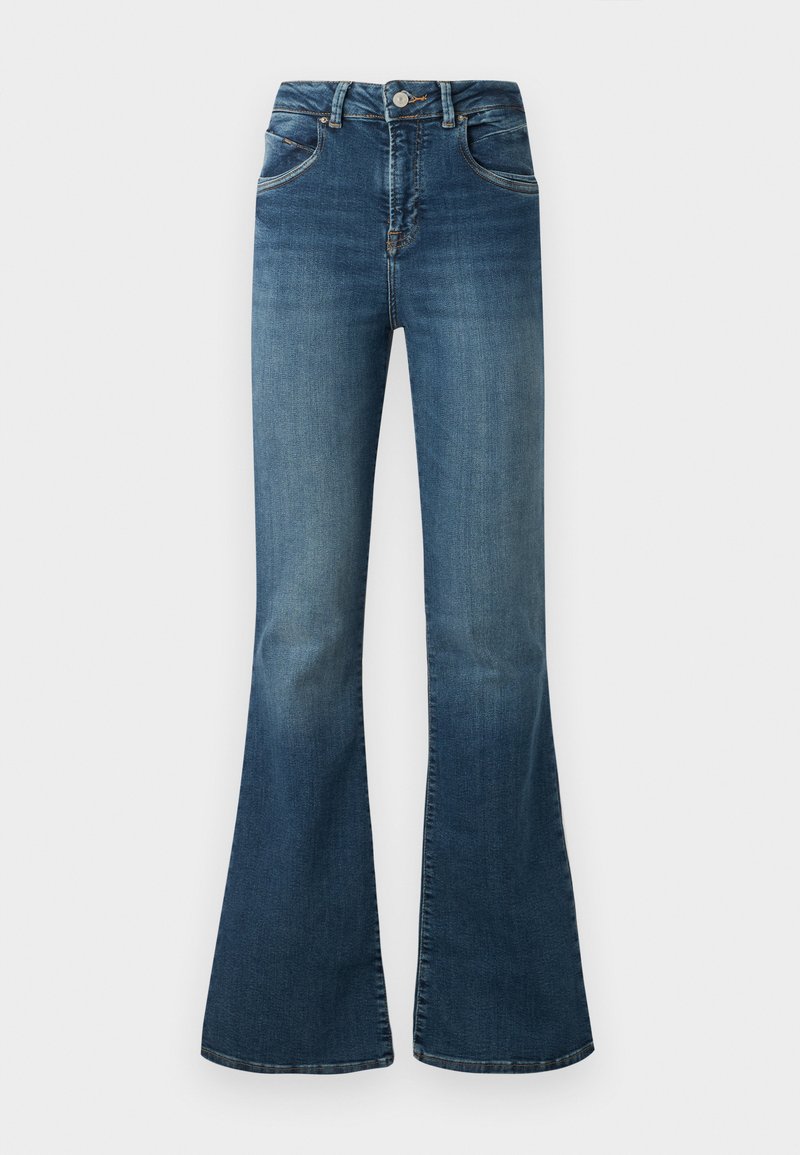 LTB Flared Jeans donkerblauw denim