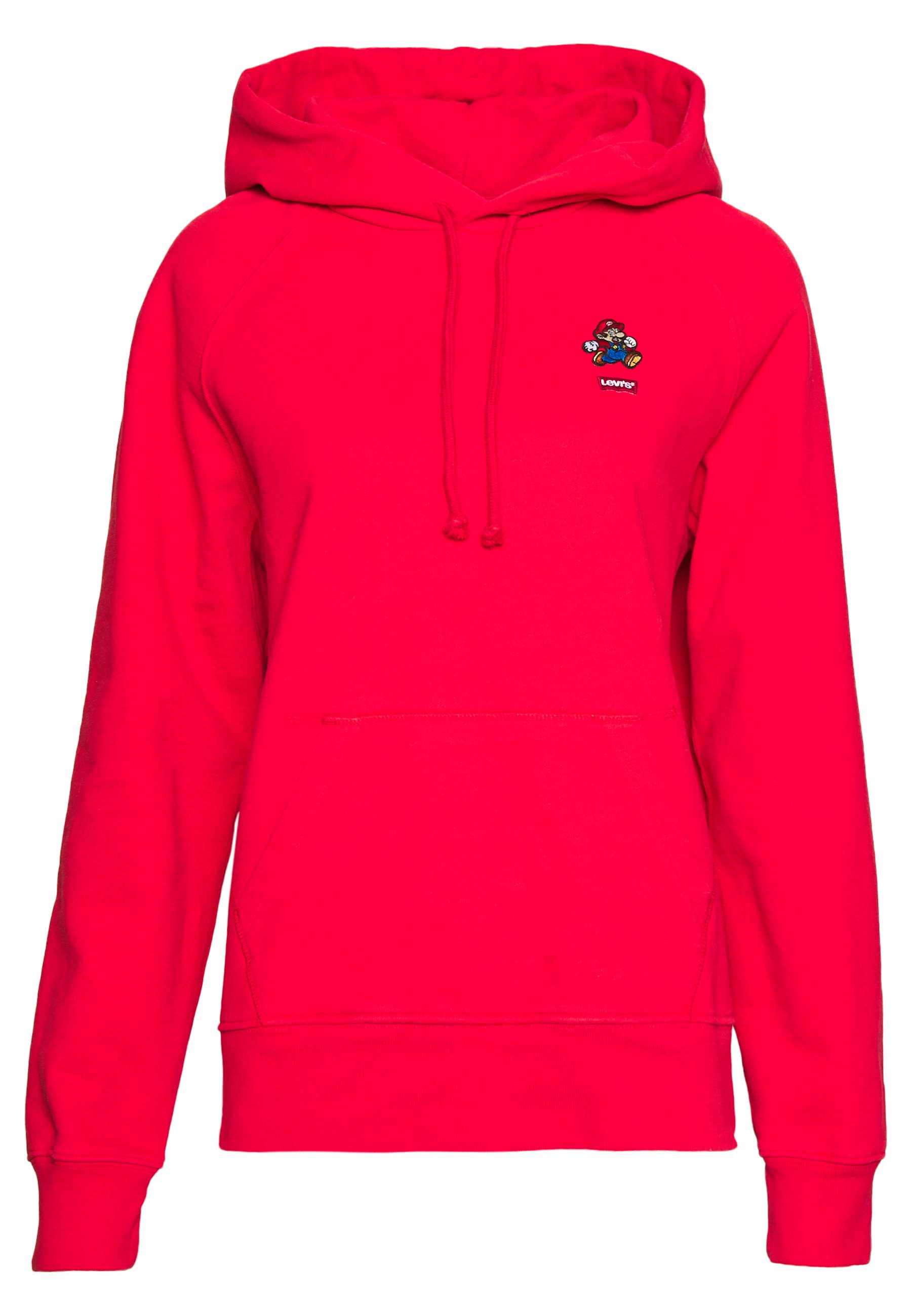 Levi's® MARIO GRAPHIC SPORT HOODIE Hoodie redRood Levi's® Hoodie redRood Zalando.nl