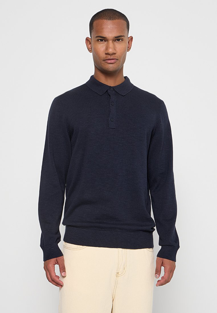 PROFUOMO Poloshirt donkerblauw