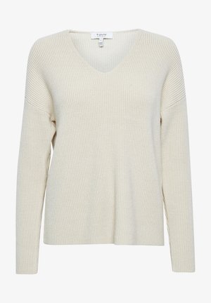 b.young, BYMILO VNECK - Trui - birch