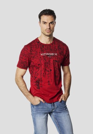 SHORT SLEEVES - Camiseta estampada - rojo   red
