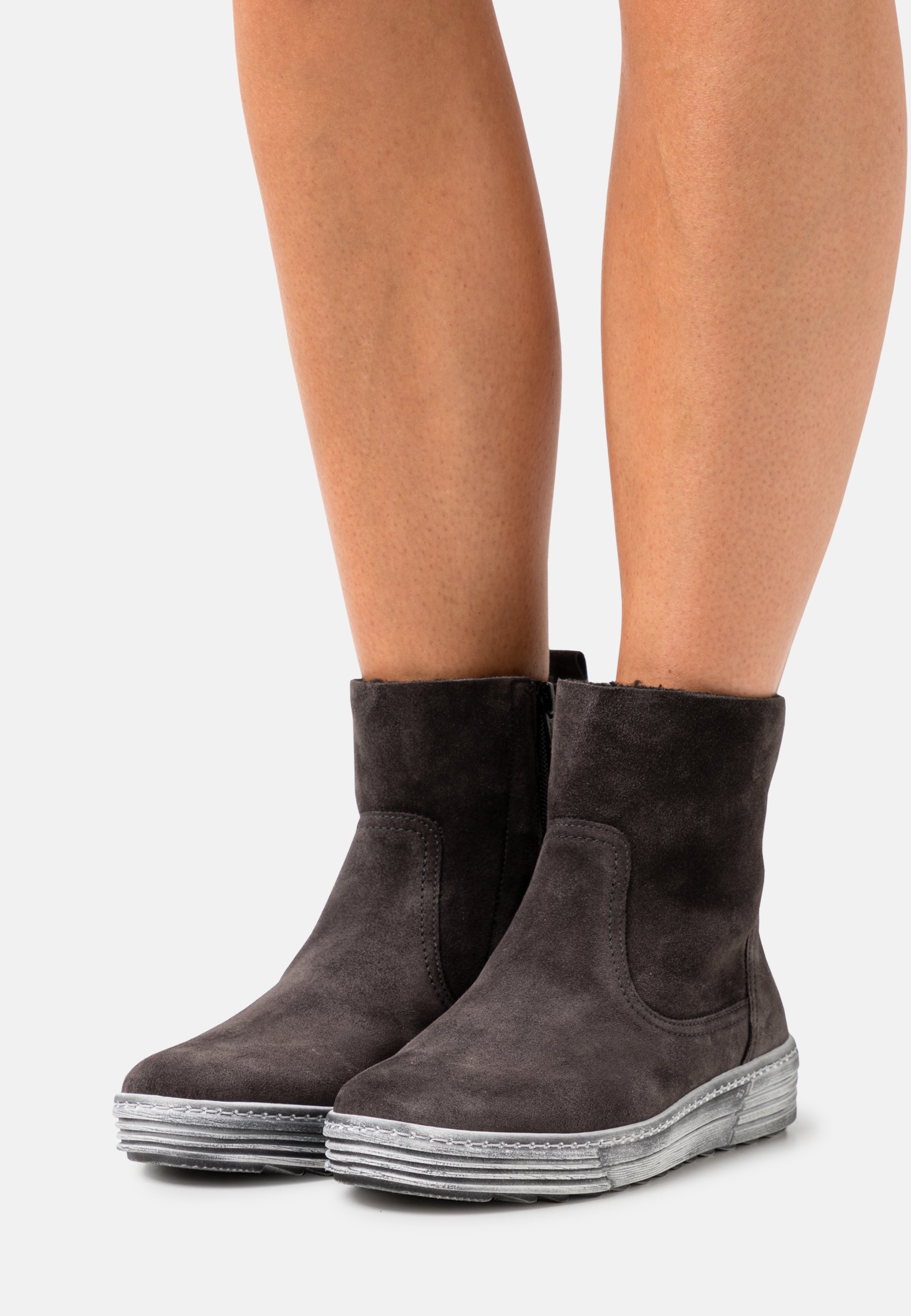 Gabor Korte laarzen - pepper/Donkerrood - Zalando.nl