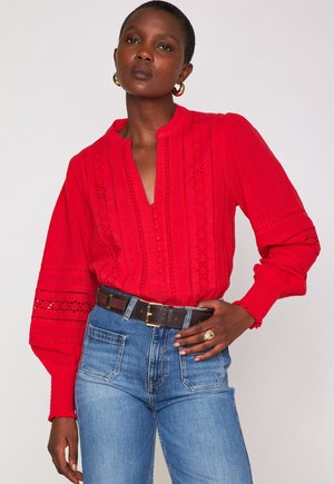 BAILA BRODERIE - Camicetta - rouge