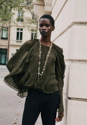 Mango, ADULT - Blusa - green