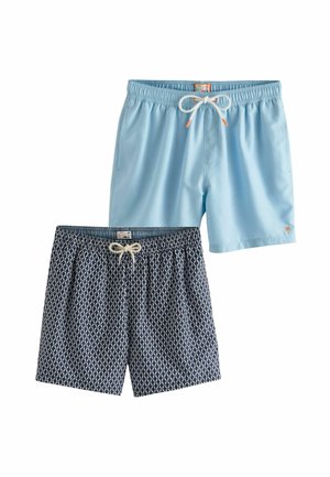 2 PACK  REGULAR FIT - Badeshorts - blue navy