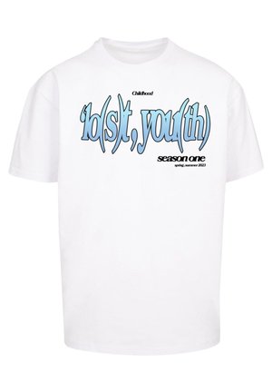 Lost Youth, ICON V.7 - Printtipaita - white