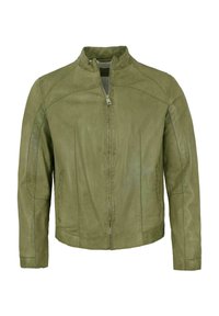 Milestone - Leather jacket - grün Thumbnail Image 1