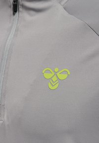 Hummel HMLGG TRAINING 1/2 ZIP  - Longsleeve - alloy