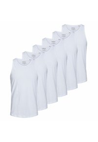 Jack & Jones TANK 6ER PACK - Top - weiß white