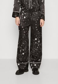 AllSaints SOFI SCREEN TROUSER - Nadrágok - black