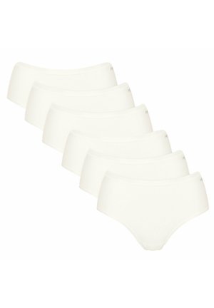 SLIPS, 6ER PACK - GO DAILY MIDI , UNTERHOSE, STRETCH- GO  - Slip - weiß