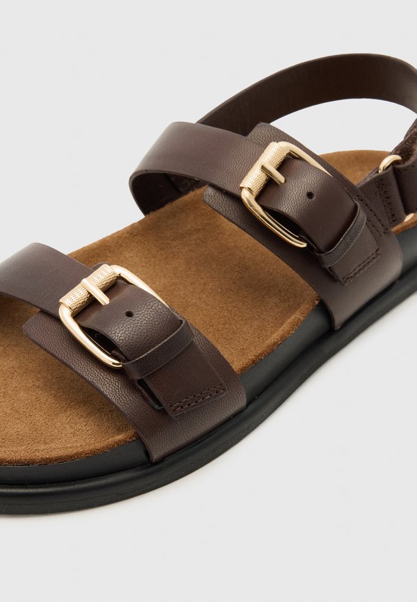 EFFIE - Sandals - chocolate3