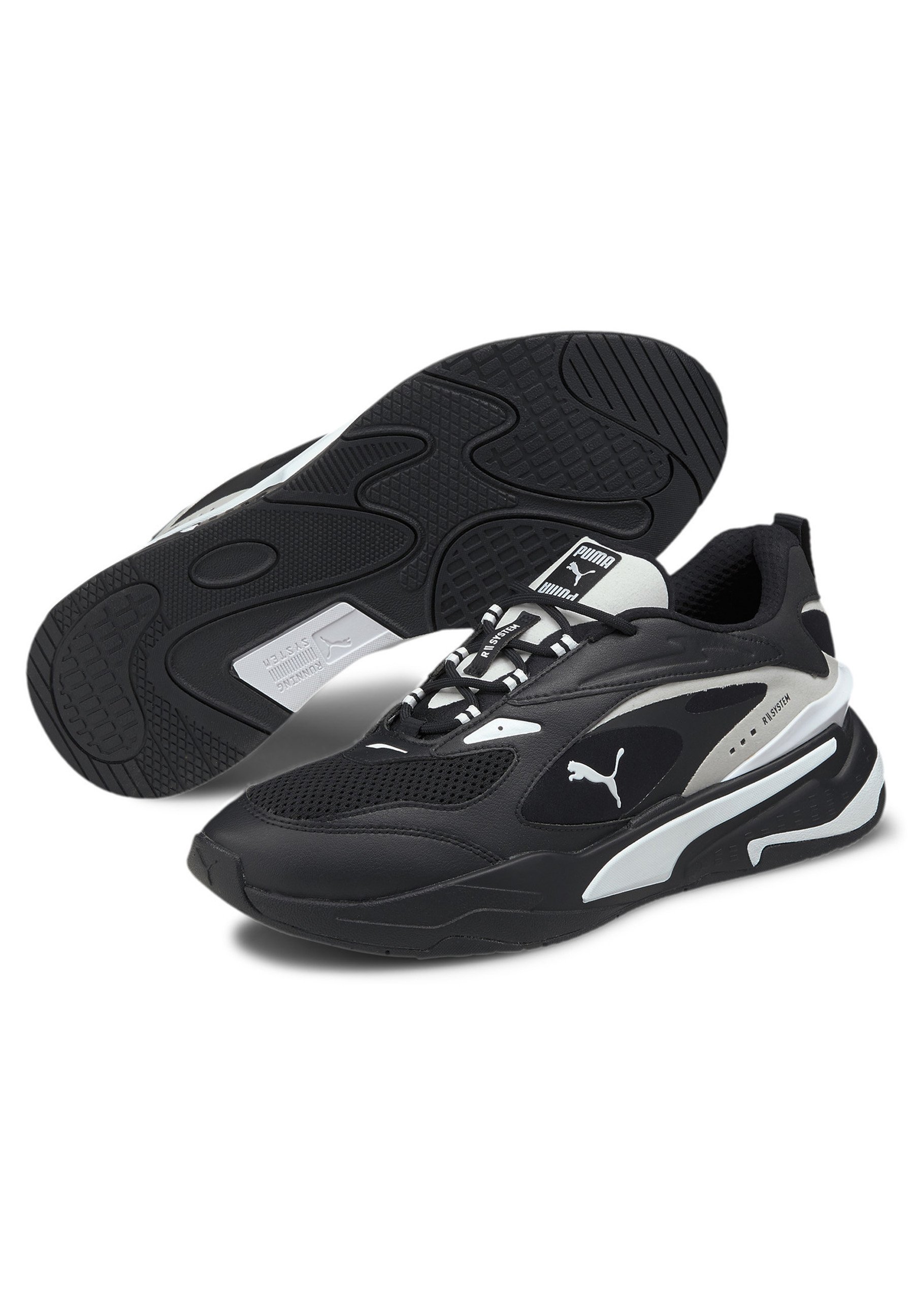 puma rs fast white peach blue