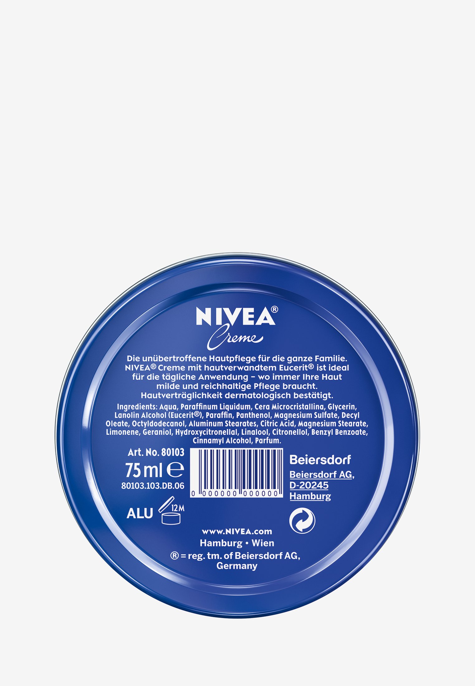NIVEA Creme Festliche Edition – Intensiv Pflegende Körpercreme 150 Ml | Weihnachts-Special