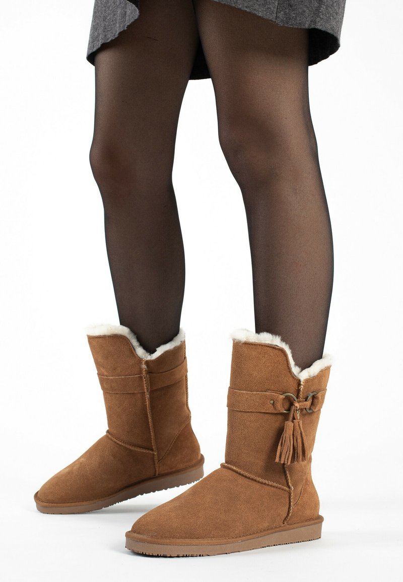 Gooce - Classic ankle boots - chestnut, Enlarge