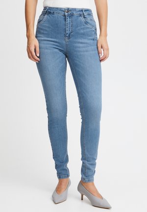 CARMEN - Jeans Slim Fit - light blue denim