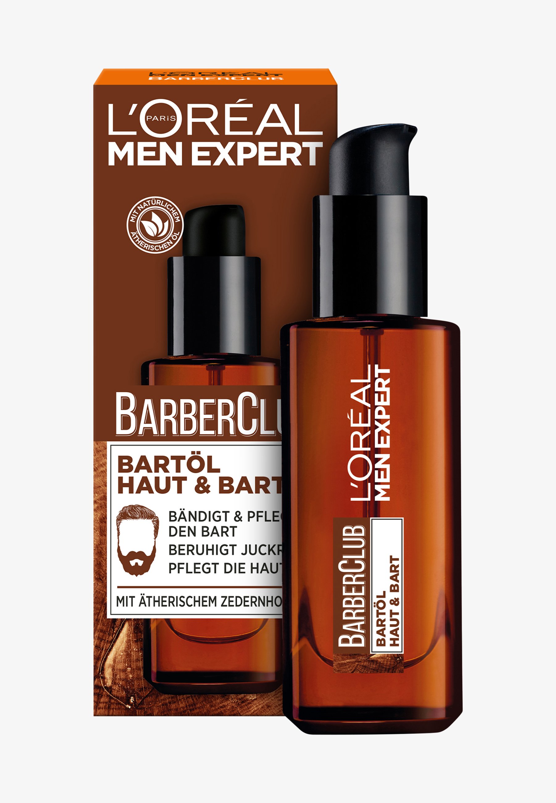 L'Oréal Men Expert Barber Club Bart Styling Pomade – 75 Ml, Mit Zedernholzöl, Für Definierten Bart & Haarstyle