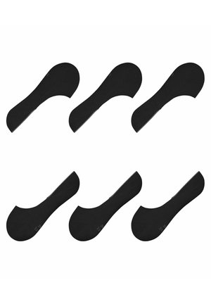 Invisible Step Medium Cut 3-Pack - Füßlinge - black