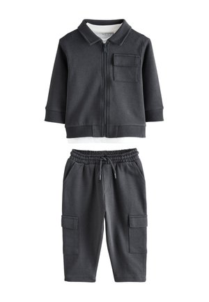Next REGULAR FIT - ZIP THRU  - Kerge jope - charcoal grey