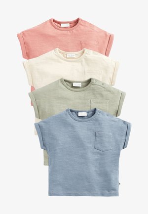 4 PACK - Print T-shirt - multi coloured