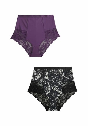 TWO PACK - Alushousut - purple floral