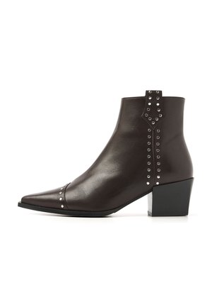 KATE - Cowboy/biker ankle boot - brown