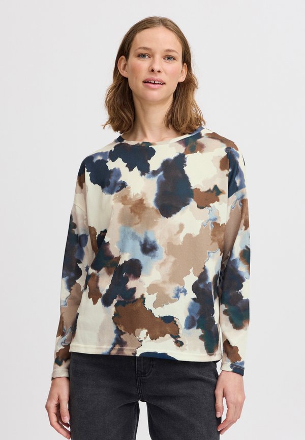 BYPieta - Long sleeved top - birch watercolor mix