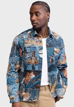 Redefined Rebel, ADIS OVERSHIRT BOXY FIT - Риза - navy