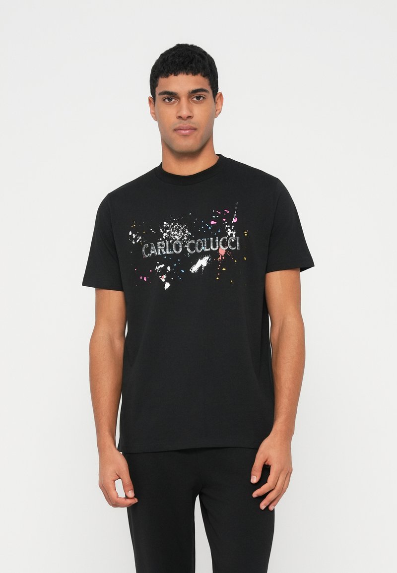 carlo colucci T-shirt print meerkleurig