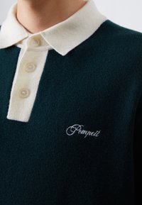 Pompeii LOGO - Svetrík - dark green