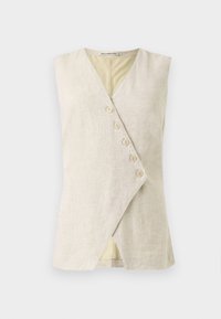 BARE LONGLINE VEST - Veste sans manches - flax