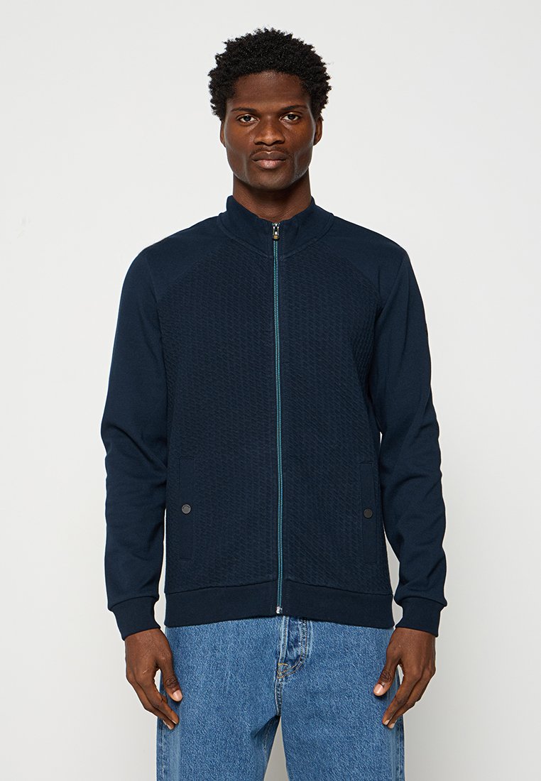 NO EXCESS Sweater met rits donkerblauw NO EXCESS Sweater met rits donkerblauw