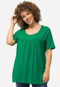 Ulla Popken Jednoduché tričko - green