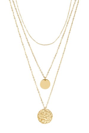 Halskette - gold-coloured
