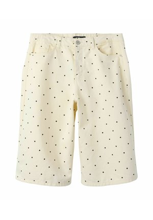 LMTD SHORTS LOOSE FIT - Džinsiniai šortai - antique white