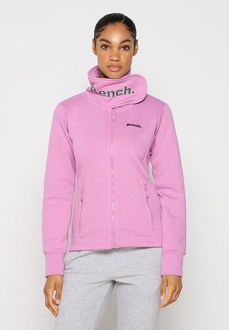 Bench Sweater met rits roze Bench Sweater met rits roze