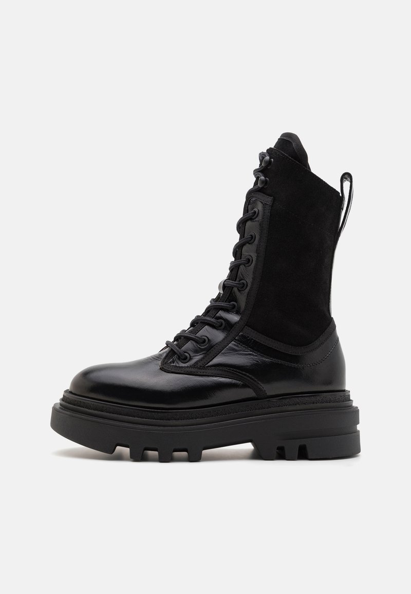 AllSaints ALEXIA  - Snørestøvler - black