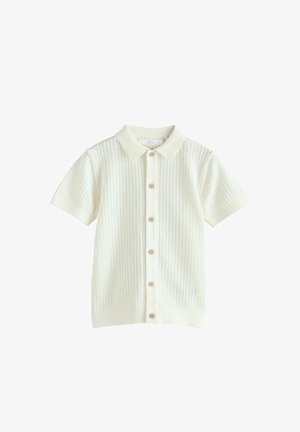 Next, REGULAR FIT BUTTON THROUGH - Košeľa - white