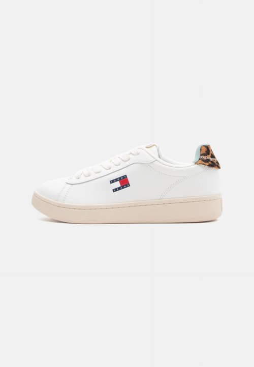 Tommy Jeans ARCHIVE 98 LEOPARD - Sneakers low - ivory
