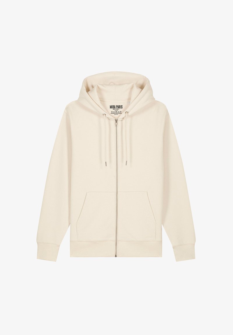Mira Paris THE BOYZ BACK PRINT - Felpa con zip - off white