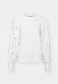ONLFEMME PUFF EMBROIDERY - Sudadera - cloud dancer