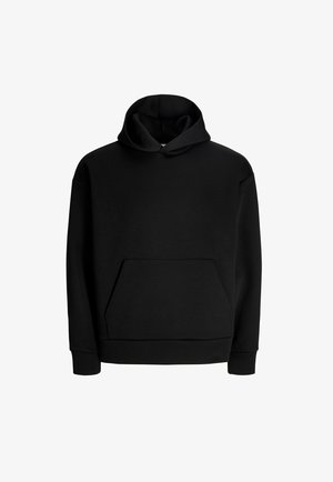 Jack & Jones, HOODIE PLUS SIZE PLAIN HOODIE - Kapuzenpullover - black