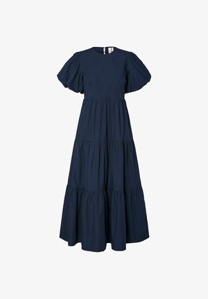 YAS, Midi YASCOLEA ANKLE - Robe de jour - navy blazer