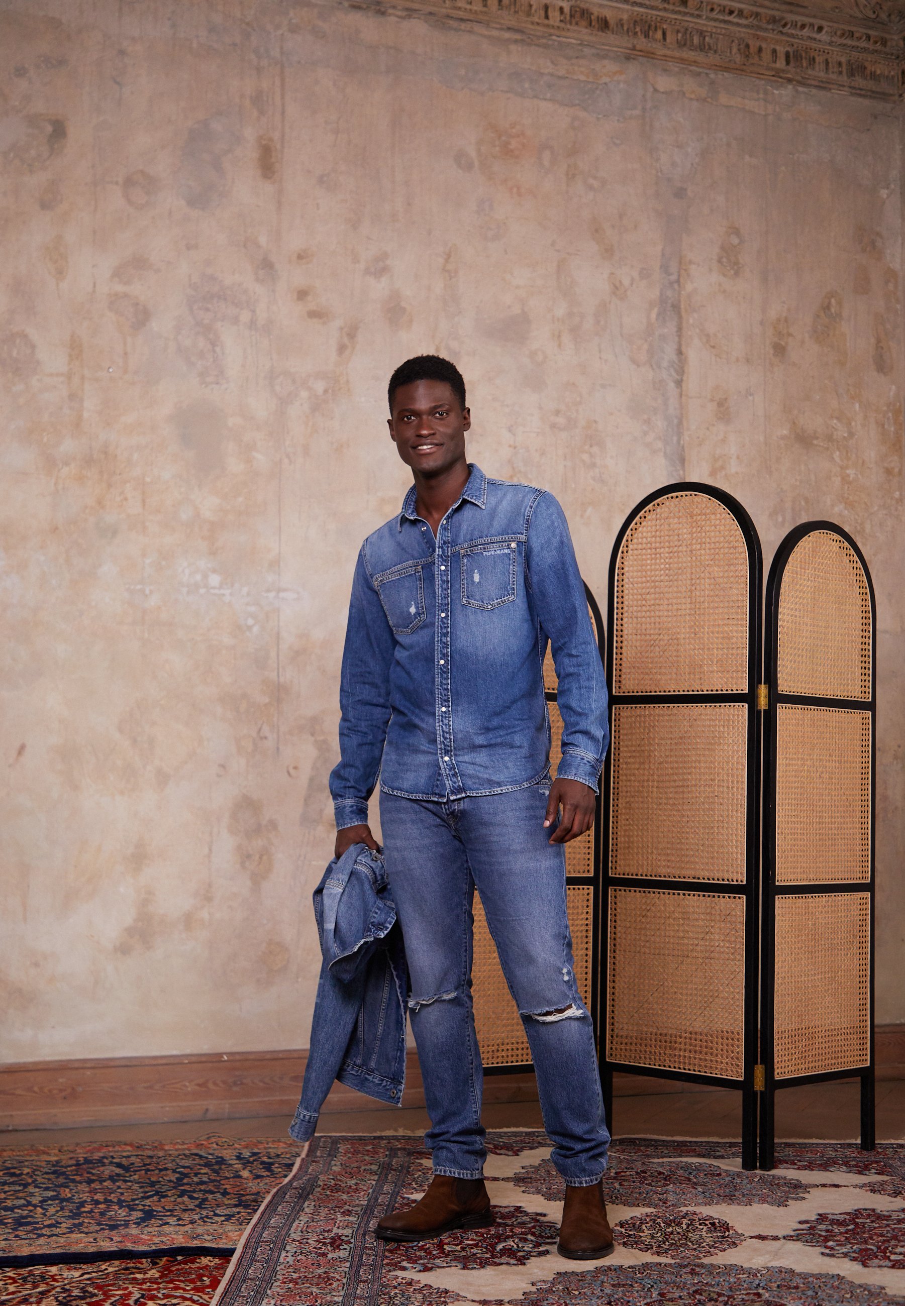 Jeans Tapered Fit - DENIM 